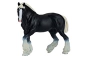 Figurki - Mojo - Horse World Black Clydesdale Horse - 381083 - 381083