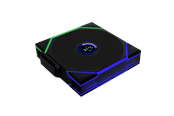 Wentylator obudowy - Lian Li UNI FAN TL Wireless LCD - Wentylator obudowy - 120mm - Czarny - 32 dBA - G99.12TLLCD1W1B.00