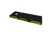Wentylator obudowy - Lian Li UNI FAN TL Wireless LCD 3 pack - Wentylator obudowy - 120mm - Czarny ze światłem RGB - 33 dBA - G99.12TLLCD1W3B.00