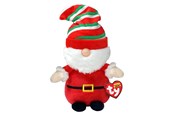 Plusz - Ty Beanie Boo's Christmas Gnome Gnewman Santa 15cm - 2011837