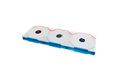 Wentylator obudowy - Lian Li UNI FAN TL Wireless LCD 3 pack - Wentylator obudowy - 120mm - Biały z oświetleniem RGB - 33 dBA - G99.12TLLCD1W3W.00