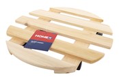 Narzędzia ogrodnicze - Home>it Jar cart round made of wood 30 cm - 92126