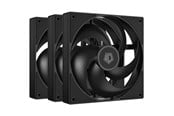 Wentylator obudowy - ID-Cooling AS-120-K TRIO - Wentylator obudowy - 120mm - Czarny - 27 dBA - AS-120-K TRIO