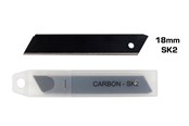 Narzędzia ręczne - Boxer Knife blades 18mm. 10 pcs. CARBON SK2 break off - 32203