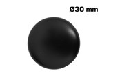 Wsporniki i zawiasy  - Home>it furniture knob Ø30 x 30 mm matt black - 21216