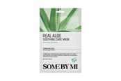 Pielegnacja twarzy - SOME BY MI Real Aloe Soothing Care Mask 1 pcs - SBMP20-MA
