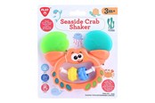 Zabawki dla niemowlat - PLAY - Crab Rattle Orange - 1549