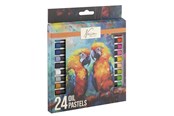 Materiały hobbystyczne - Creative Craft Group Oil pastel box of 24 colors - AR0407/GE