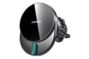 Telefon - Adapter i Ladowarka - Joyroom magnetic car charger JR-ZS409 wireless (black) - JR-ZS409