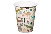 Zabawki - Folat BV - Cardboard Cups Wild Animals 6pcs. - 68345
