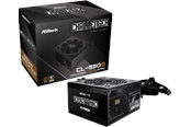 Zasilacz do komputera - ASRock CL-550B Zasilacz do komputera - 550 wat - 120 mm - ATX 3.1 - 80 Plus Tak - 90-UXC055-BNEAAA