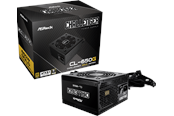 Zasilacz do komputera - ASRock CL-650G Zasilacz do komputera - 650 wat - 120 mm - ATX 3.1 - 80 Plus 80+ Gold - 90-UXC065-GNEAAA