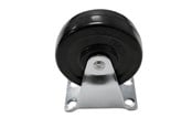 Wsporniki i zawiasy - Home>it fixed furniture wheel 75 mm black plastic - 5708614112687