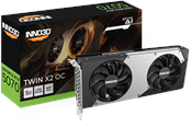 Karta graficzna - Inno3D GeForce RTX 5070 Twin X2 OC - 12GB GDDR7 RAM - Karta graficzna - N50702-12D7X-195064N