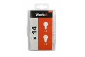 Wsporniki i zawiasy  - Work>it concrete hook assortment with 14 parts - 5708614196700