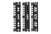Szafa rack - Tripp Lite Open Frame Rack 6ft Vertical Cable Manager 3in Wide - rack cable management duct with cover - SRCABLEVRT3