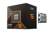 Procesor - AMD Ryzen 5 9600 Wraith Stealth Procesor - 6 rdzeni - 3.9 GHz - AMD AM5 - AMD Boxed (z chłodzeniem) - 100-100000718BOX