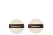 Pielegnacja twarzy - Laura Mercier Medium Velour Puff 2-Pack - 194250033809