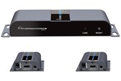Wzmacniacz i transceiver - Deltaco HDMI Extender 1x2 Splitter over CAT6/6a/7 40m with IR pass-back - LKV712