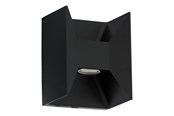 Lampy - EGLO MORINO outdoor wall lamp LED black - 32809