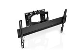 Uchwyty ścienne, uchwyty AV i meble AV - Nedis TVWM3551BK mounting kit - full-motion dual arm - for TV - black - Max 35 kg - recommended for 80" - TVWM3551BK