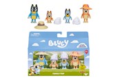 Zabawki - Bluey Holiday Figure 4pk Family Trip - 90267