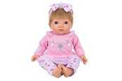 Zabawki - Tiny Treasures Doll with blonde hair and pink outfit - 30542
