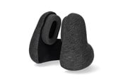 Słuchawki, zestaw słuchawkowy - Nedis Wireless Over-Ear Travel-headphones - travel pillow - TRBT2400BK