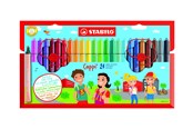 Przybory do pisania i rysowania - STABILO Cappi - Felt-tip pen - Set of 24 pieces - 168/24-4