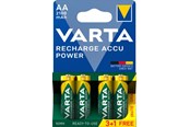 Bateria - VARTA Recharge AA - 4 Pack - 56706101494