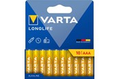 Bateria - VARTA Longlife AAA - 10-Pack - 4103101761