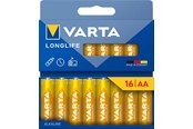 Bateria - VARTA Longlife AA - 16-Pack - 4106101716