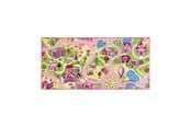 Pokój dzieciecy - Rebel Roads Legetæppe - Pink Tivoli - 95 x 200 cm - 307007