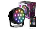 Muzyka - Party Funlight Projektør disko lampe med fjernbetjening Ø: 12.6cm - 605208