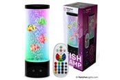 Muzyka - Party Funlight Fiske lampe med fjernbetjening H: 28cm - 605404