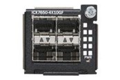 Adapter Sieciowy (karta sieciowa, serwer druku, itp.) - Ruckus Wireless Ruckus - expansion module - Gigabit Ethernet / 10 Gigabit SFP+ x 4 - ICX7650-4X10GF