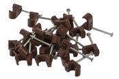 Zarządzanie kablami - Nordic Quality Cable Clips 3x5mm - 25 pcs - 303787