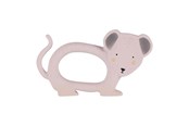 Zabawki dla niemowlat - Trixie Baby Natural Rubber Grabbing Toy - Mrs. Mouse - 37-667
