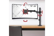 Uchwyt na monitor - Barkan Monitor Arm - 1 Monitor13'- 34' - Black - M121T