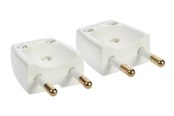 Przełączniki - Nordic Quality Plug Flat DK - 2pcs. - 303916