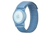 Telefon - Inne akcesoria - Lippa Nylon Wristband for AirTag and Smart Finder – Blue - LPCOVER0022