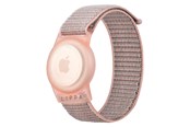 Telefon - Inne akcesoria - Lippa Nylon Wristband for AirTag and Smart Finder – Pink - LPCOVER0023