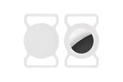 Psy - Lippa Collar Holder for AirTag and Smart Finder - White - LPCOVER0044
