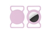 Psy - Lippa Collar Holder for AirTag and Smart Finder – Pink - LPCOVER0046