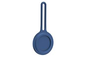 Telefon - Inne akcesoria - Lippa Holder with Strap for AirTag and Smart Finder – Blue - LPCOVER0040