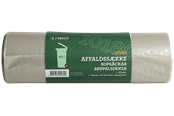 Akcesoria do czyszczenia - G.Funder Container garbage bags for 180 liter container clear plastic 10 bags per roll - standard quality - 5701137101800