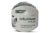 Akcesoria do czyszczenia - G.Funder Steel sponge 3 pcs. - 5701137170110