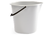Akcesoria do czyszczenia - G.Funder Bucket 10 liters white Danish produced - 5701137195236