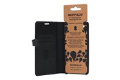 Telefon - Pokrowiec i etui - Buffalo Leather Wallet for Samsung S20 Plus - Black - 590025