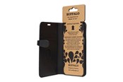Telefon - Pokrowiec i etui - Buffalo Leather Wallet for iPhone 12 Pro Max - Black - 590035